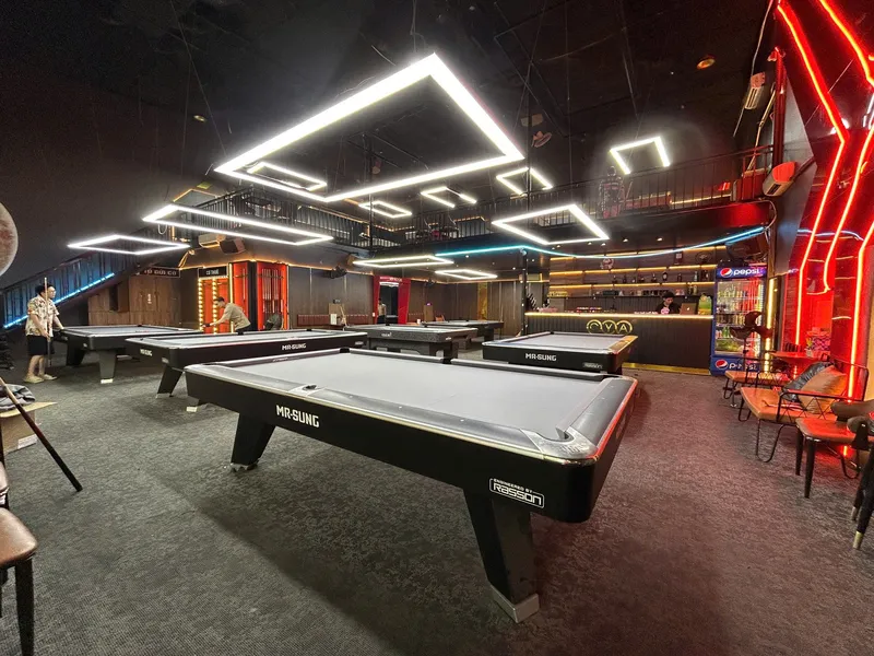 Sự tập trung của các tay cơ tại CYA Billiards Hải Phòng