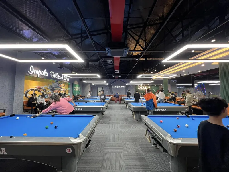 Sự kết hợp giữa cafe và không gian chơi Billiards Hải Phòng tại Impala