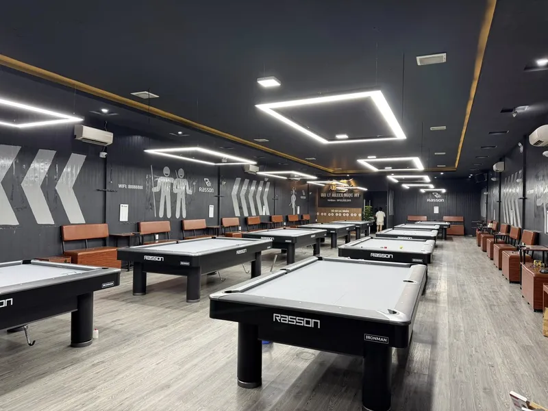Hệ thống bàn Rasson đẳng cấp tại Rasson Billiards Hải Phòng