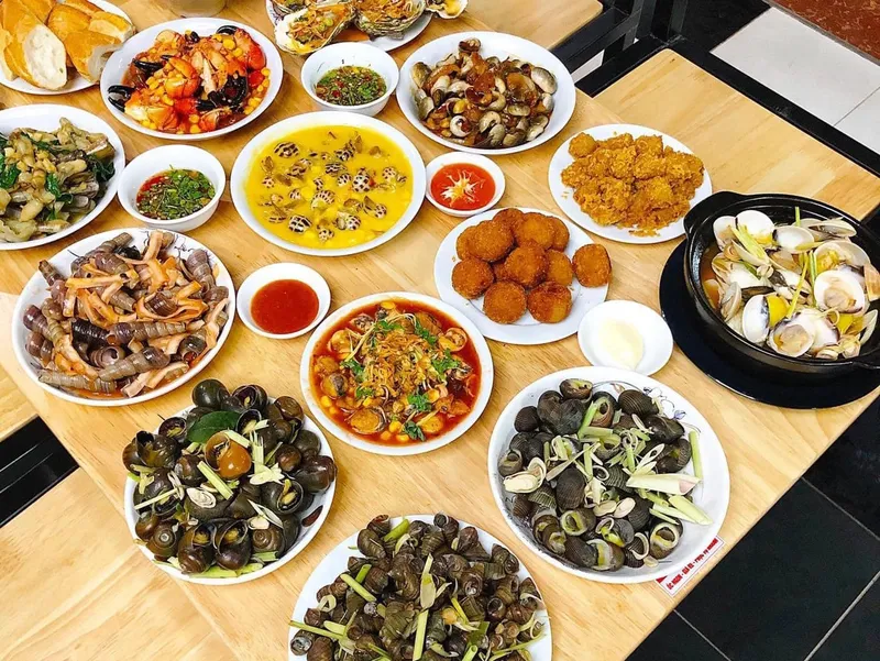 Ốc Thùy Linh 96 Thiên đường ốc sốt trứng muối gần An Đồng